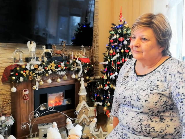Alica Mitterová, vianočná výzdoba