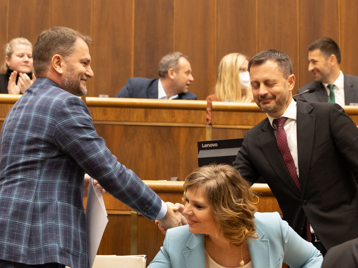 štátny rozpočet, Igor Matovič, Eduard Heger, parlament