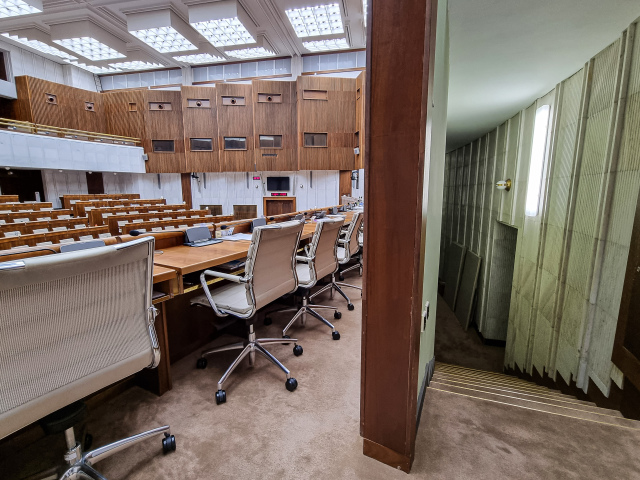 NRSR, budova, parlament, história, stavba