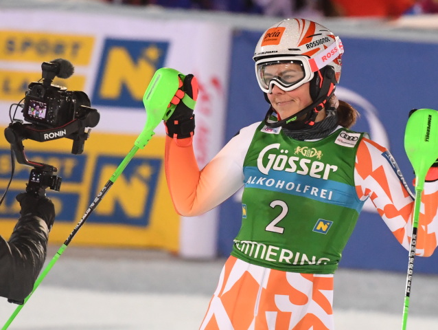 Rakúsko Semmering Šport SP Alpské Lyžovanie Slalom Ženy