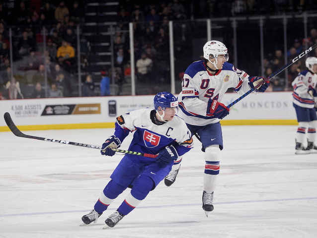 World Juniors US Slovakia Hockey