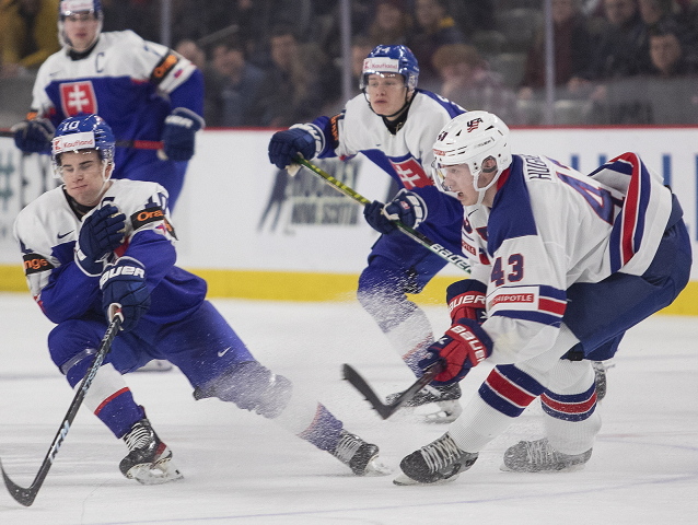 World Juniors US Slovakia Hockey