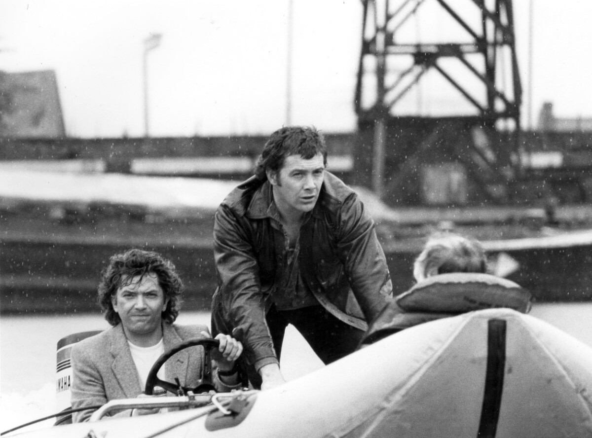 Martin Shaw a Lewis Collins v seriáli Profesionáli.