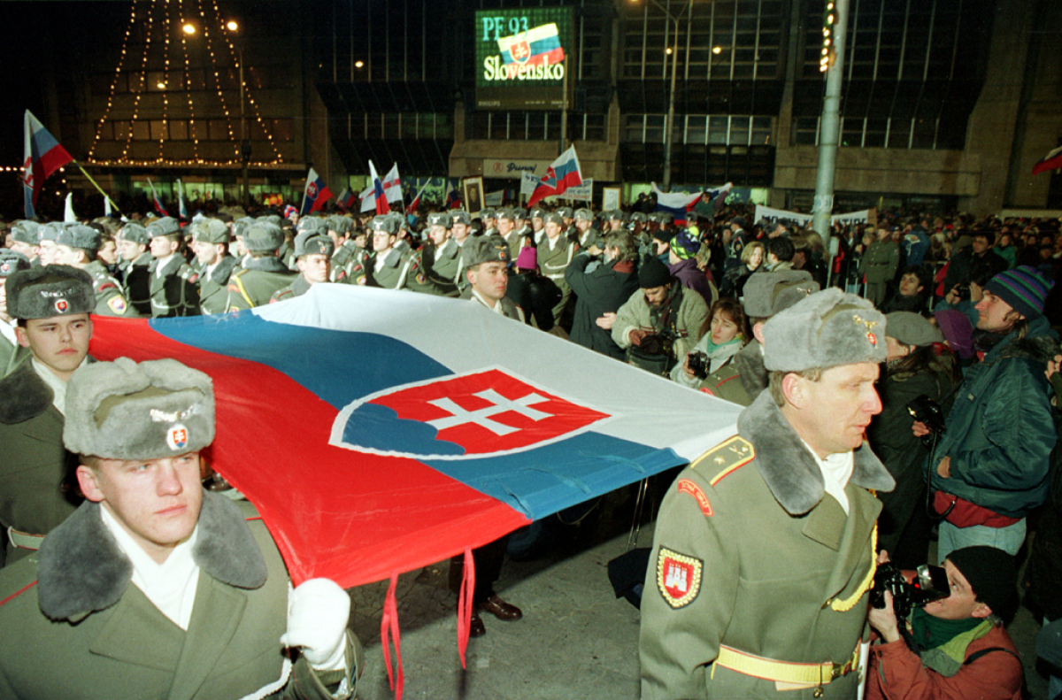 SR ARCHÍV SLOVENSKO NOVÝ ROK DEŇ VZNIK VÝROČIE