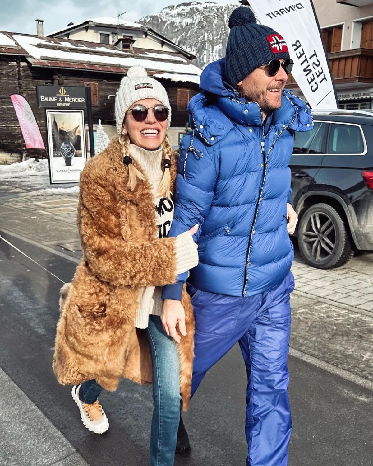 Dara Rolins a jej partner Pavel Nedvěd
