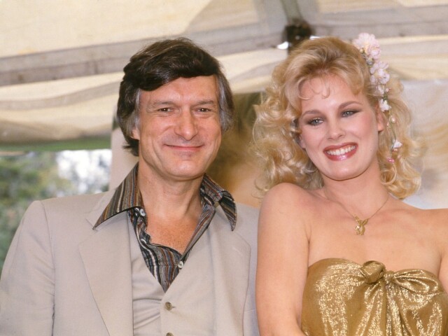 Dorothy Stratten a majiteľ magazínu Playboy Hugh Hefner