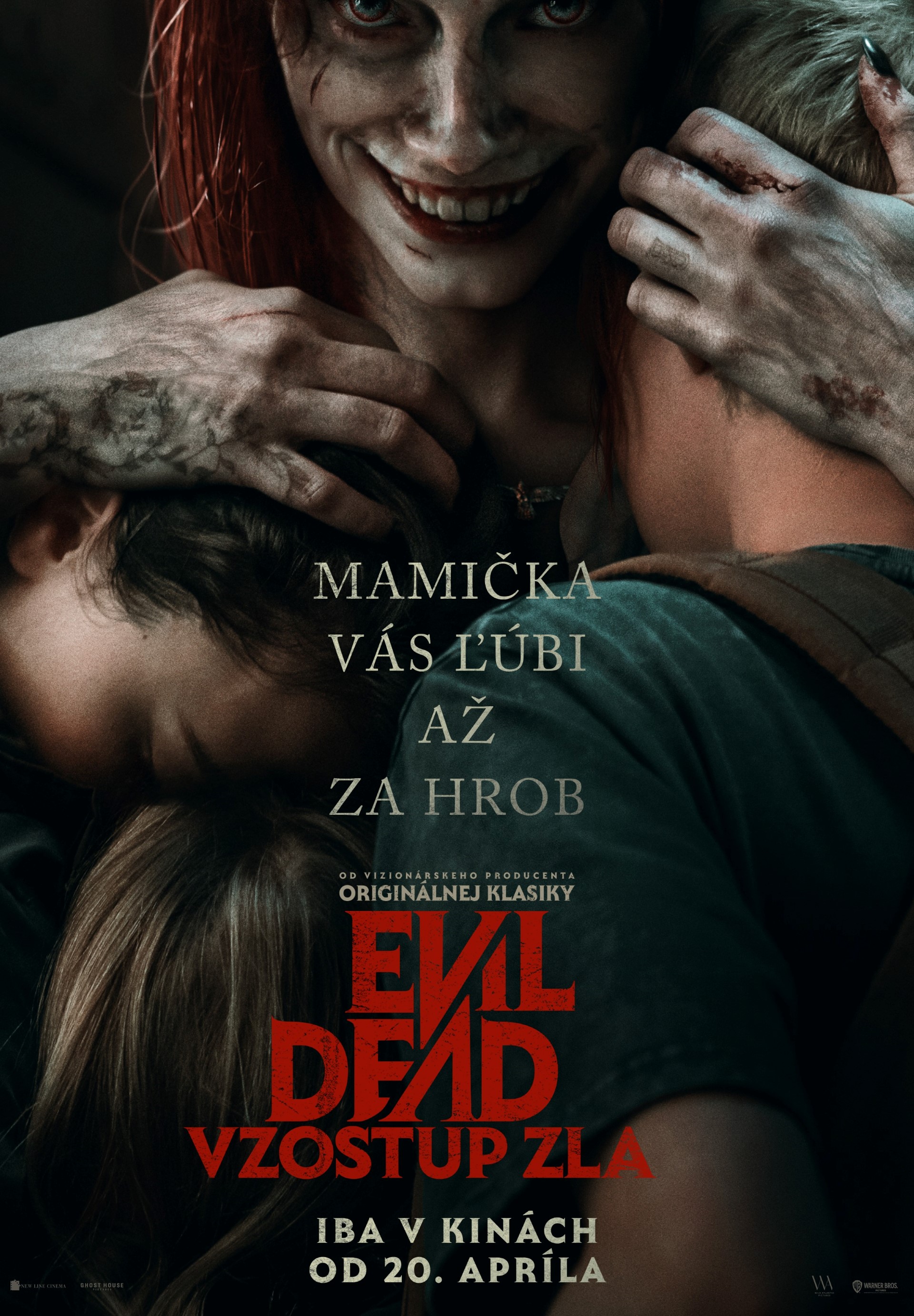 Film Evil Dead: Vzostup zla prinesie 20. apríla do kín distribučná spoločnosť Continental film.