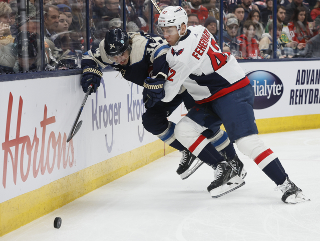 Capitals Blue Jackets Hockey