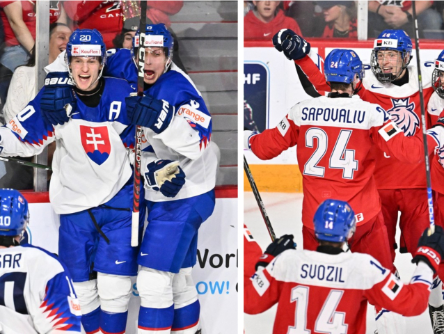 slovenskí hokejisti, českí hokejisti