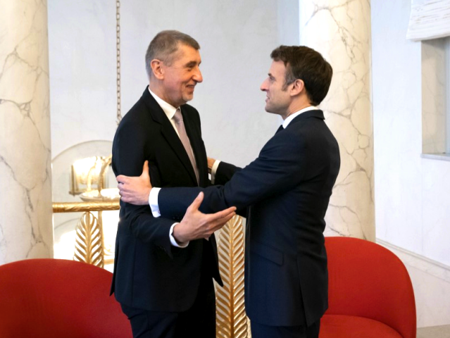 babiš macron