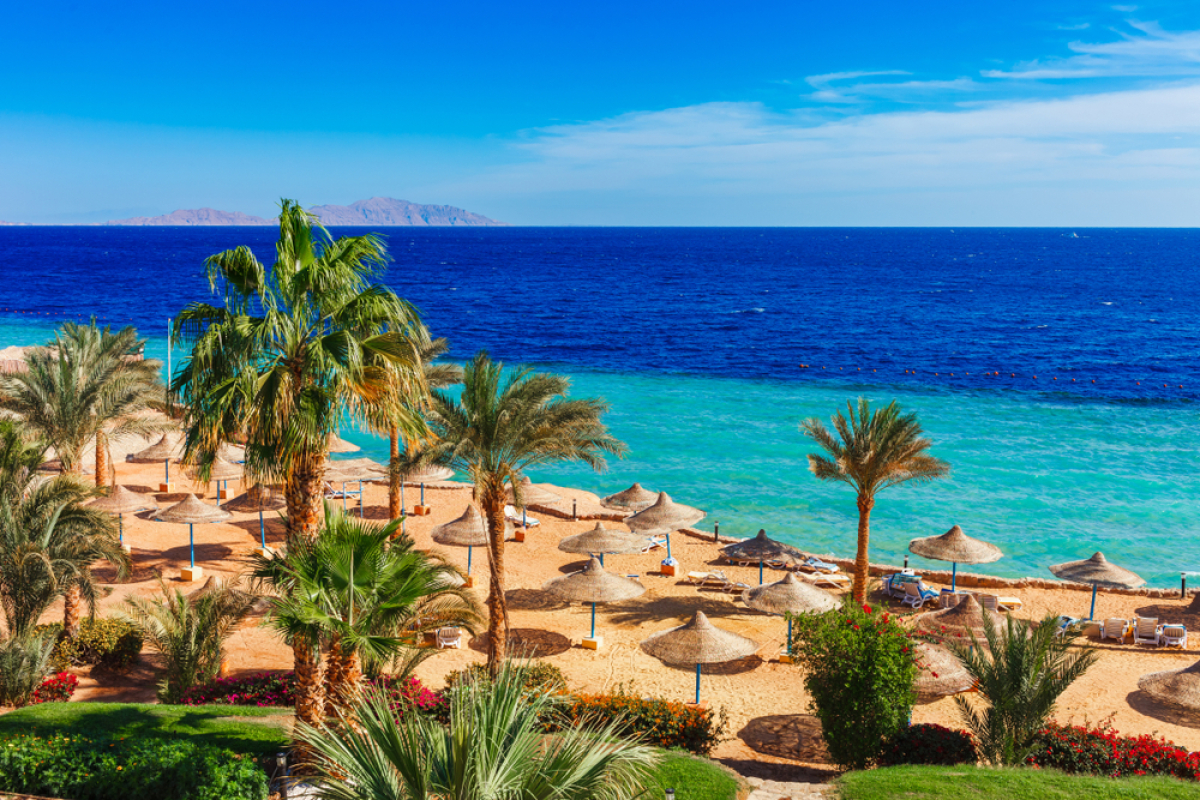 Hurghada, Egypt, dovolenka, more, cestovanie
