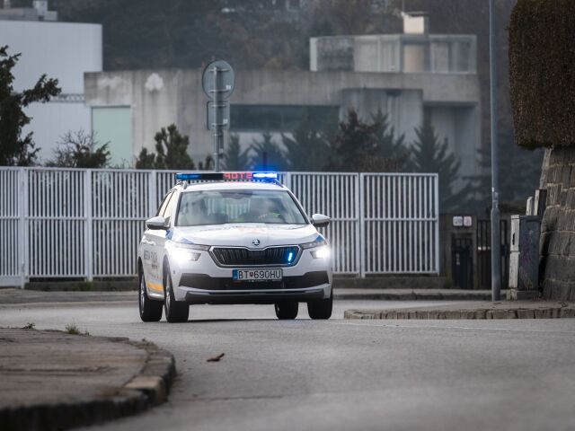 Mestská polícia, vozidlo, polícia
