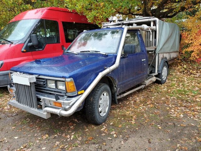 Datsun 720 - prestavba na drevoplyn