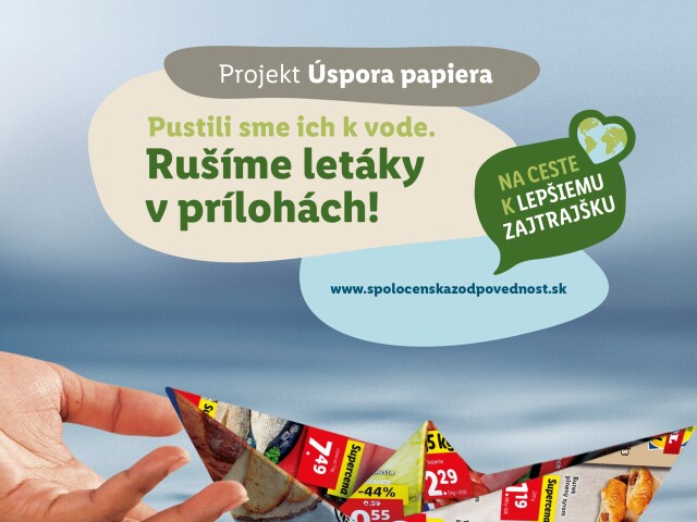 Lidl, koniec letákov