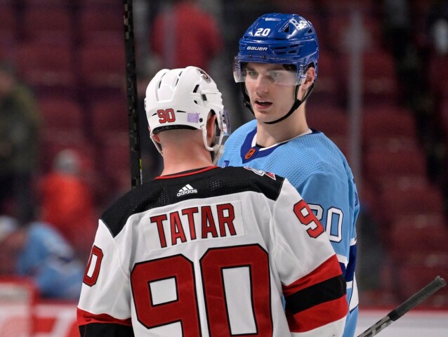 Juraj Slafkovský a Tomáš Tatar