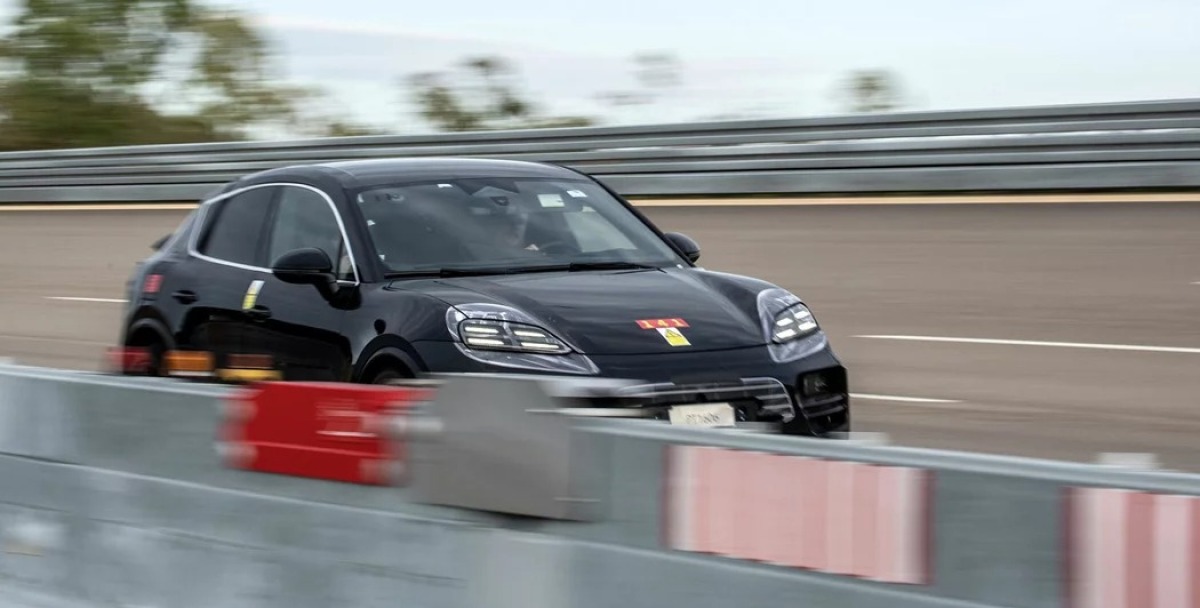 Porsche Macan - testy prototypov 2023