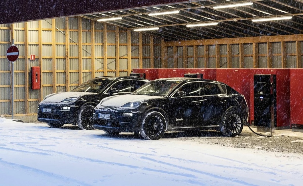Porsche Macan - testy prototypov 2023