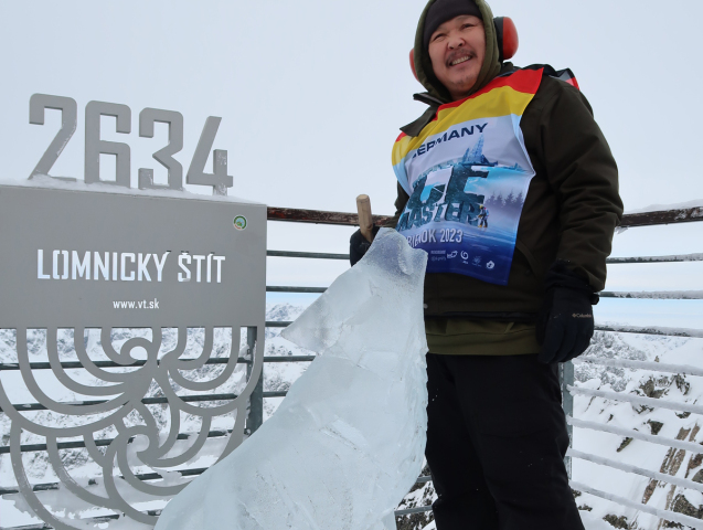 Tatry Ice Master, ľadová socha