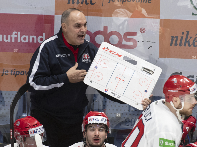 SR hokej extraliga TEL 32. kolo Slovan Liptovský Mikuláš BAX