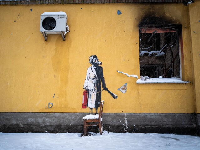 Banksy, Ukrajina