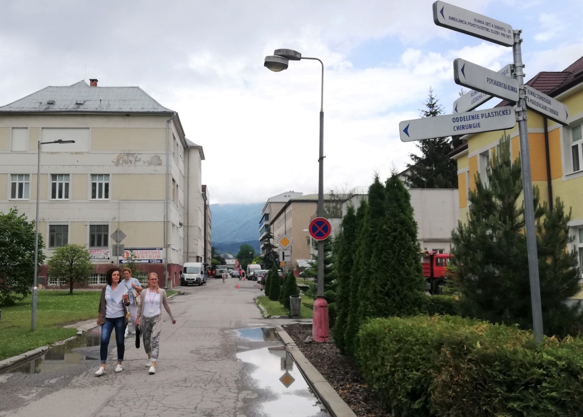 Univerzitná nemocnica Martin, areál
