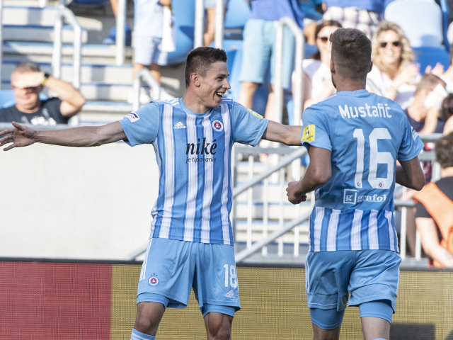 SR Bratislava futbal FL 2. kolo Hrnčár Slovan BAX