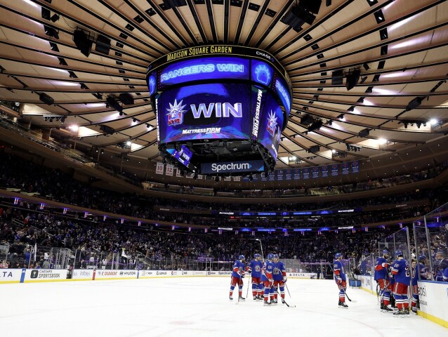 Madison Square Garden.