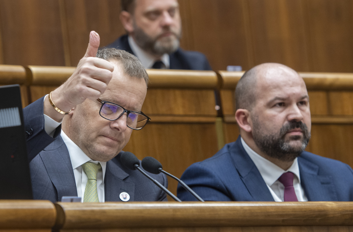 Boris Kollár, Peter Pčolinský, parlament