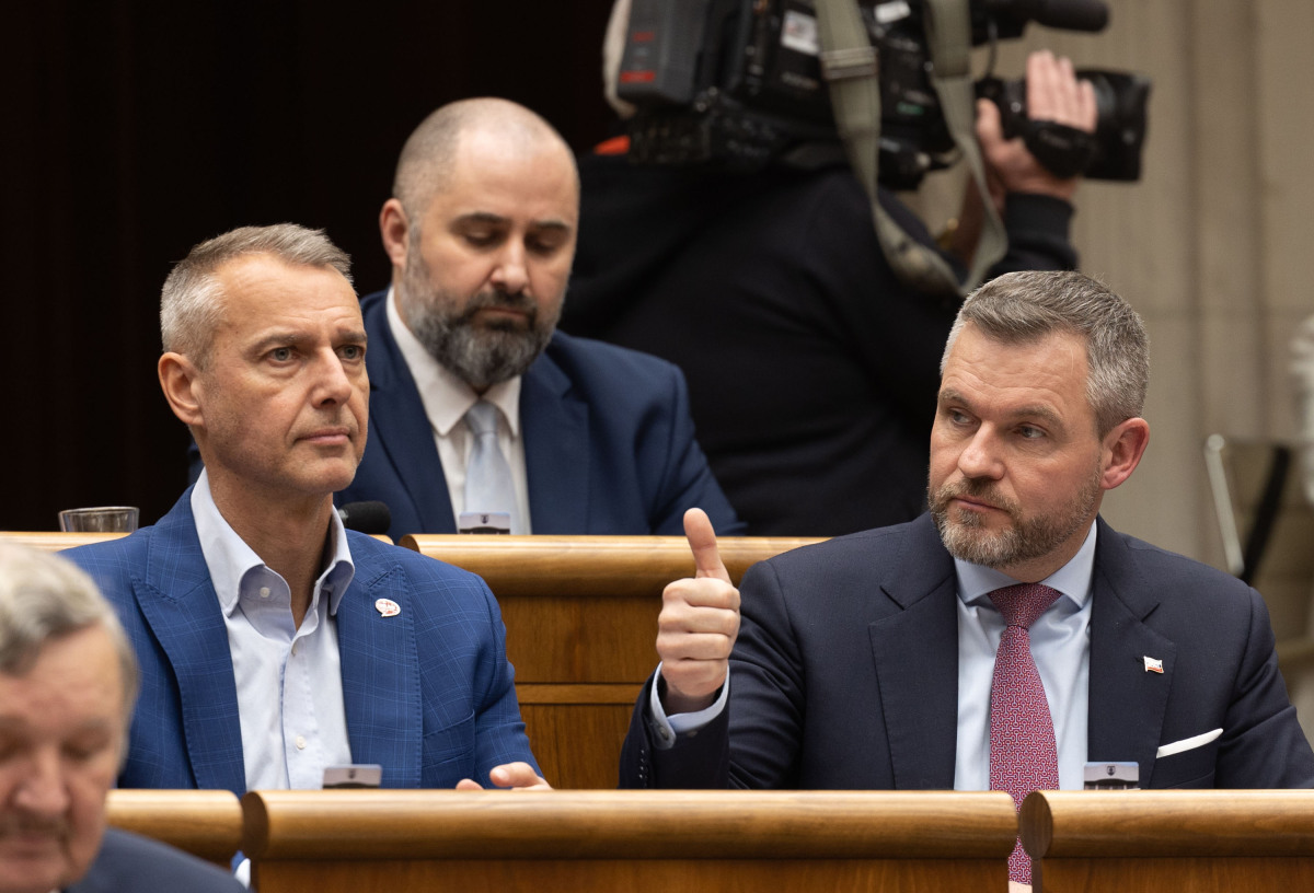Richard Raši, Peter Pellegrini, parlament