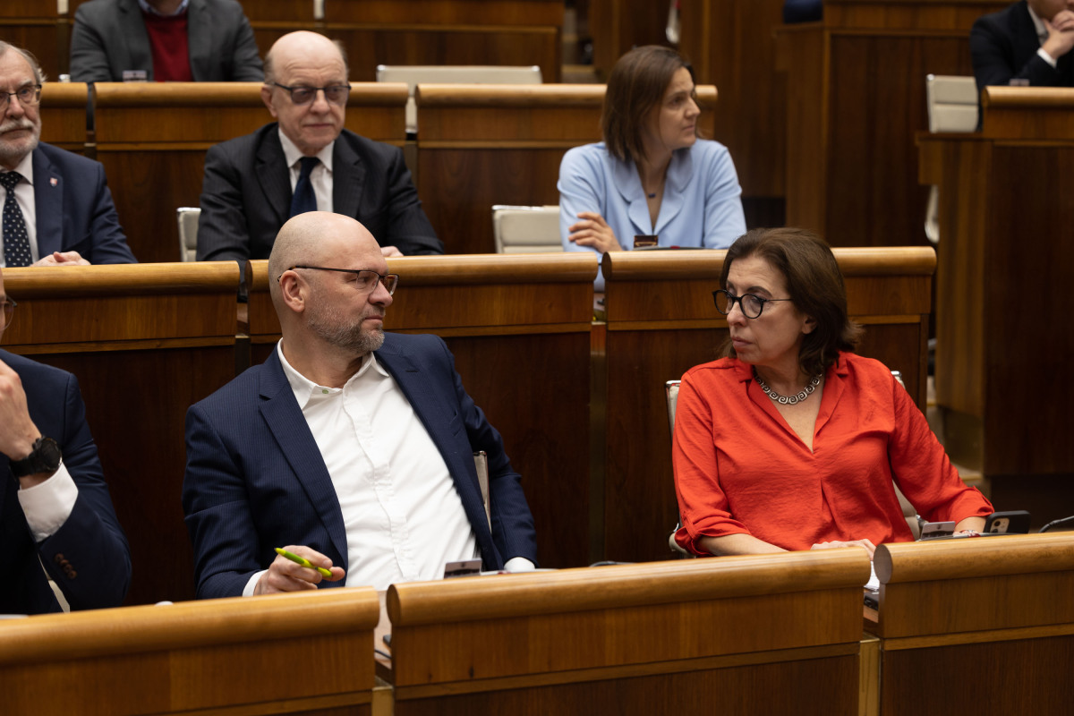 Richard Sulík, Anna Zemanová, Mária Kolíková, parlament