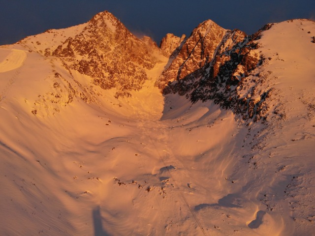 vysoké tatry lavína cmiter skalnaté pleso