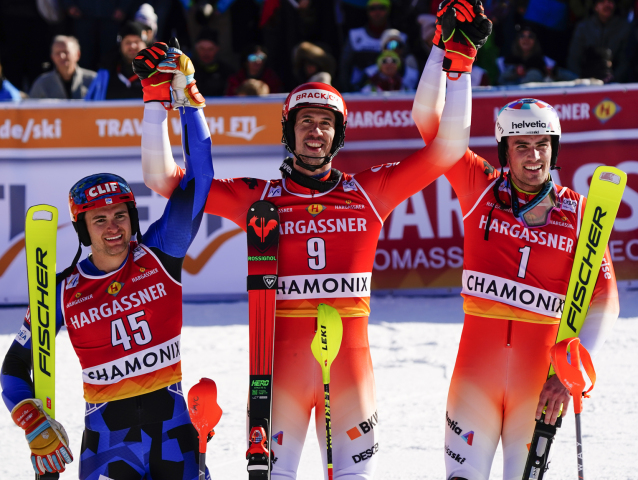 Ramon Zenhäusern, Aj Ginnis, Daniel Yule