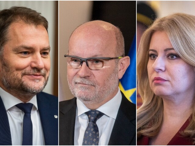 Rastislav Káčer, Igor matovič, Zuzana Čaputová