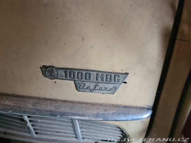 Škoda 1000 MBG - 1967