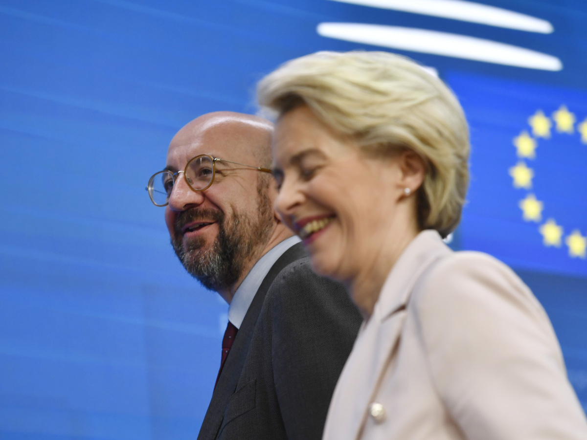 Charles Michel, Ursula von der Leyenová