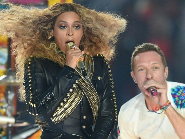 Beyoncé, Chris Martin, Superbowl