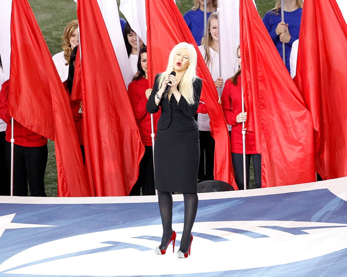 Christina Aguilera, Superbowl