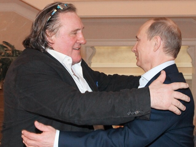 Gérard Depardieu, Vladimir Putin