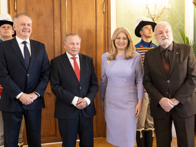 Kiska, Čaputová, Schuster, Gašparovič,