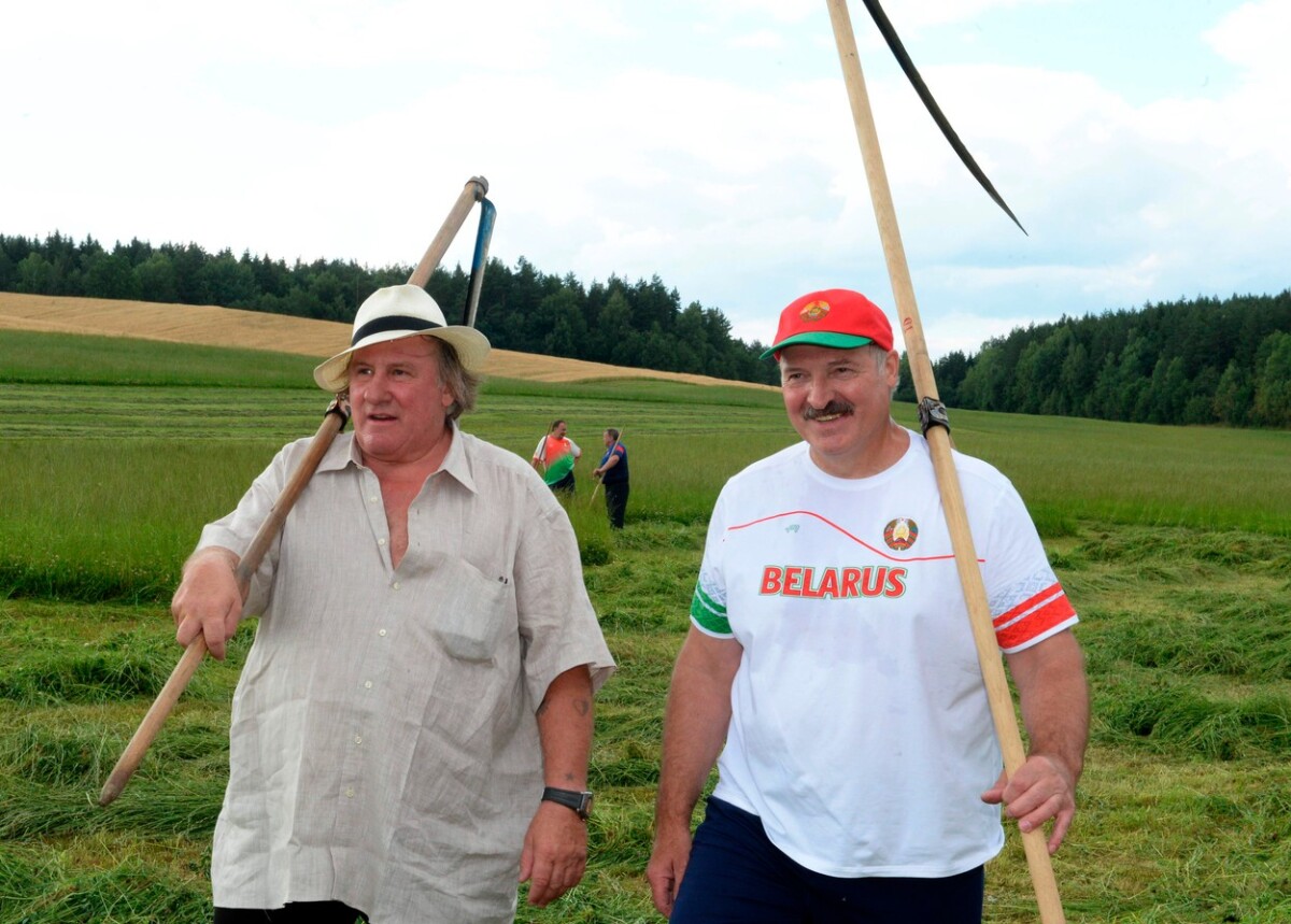 Gérard Depardieu, Alexandr Lukašenko