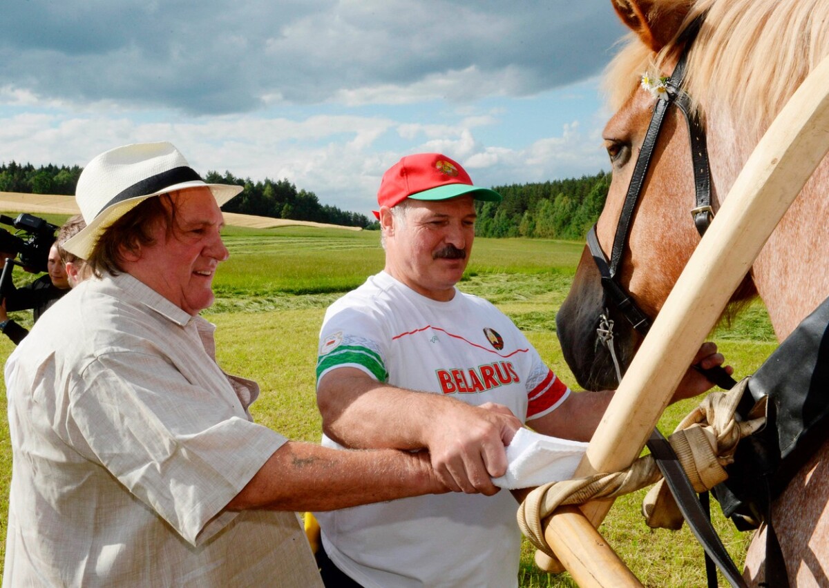 Gérard Depardieu, Alexandr Lukašenko