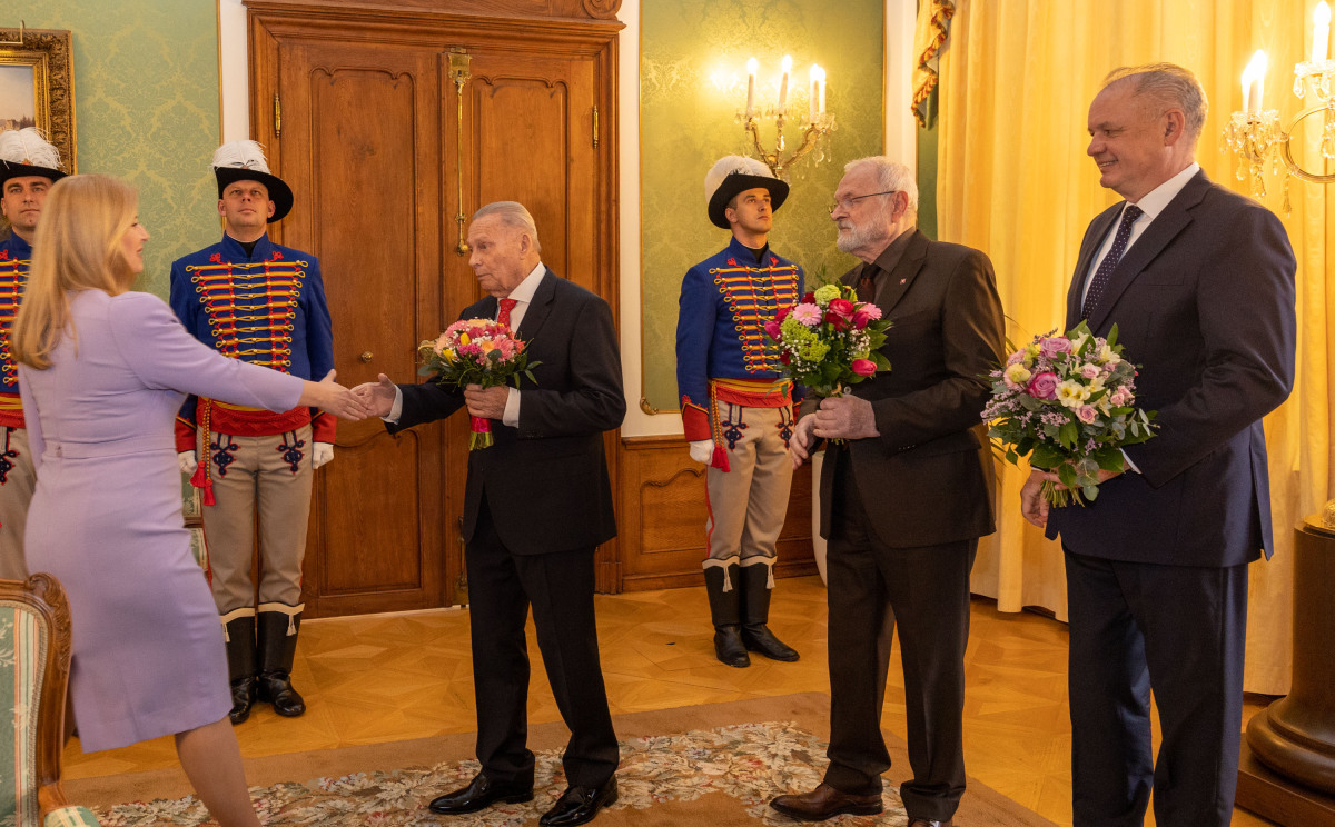 Kiska, Čaputová, Schuster, Gašparovič,