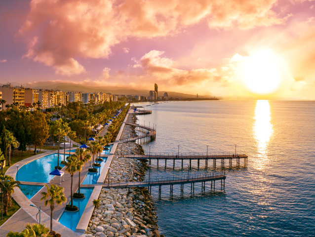 Cypus, Limassol, more, dovolenka, cestovanie