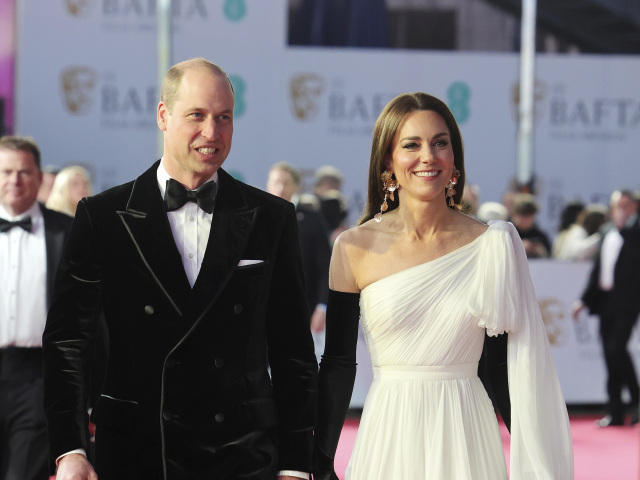 Princ William a jeho manželka Kate