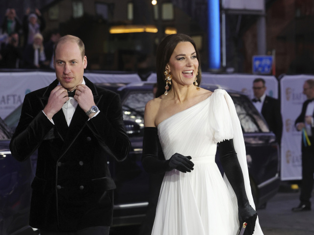 Princ William a jeho manželka Kate