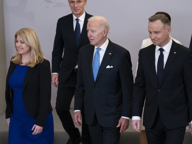 Biden B9 NATO čaputová stoltenberg duda