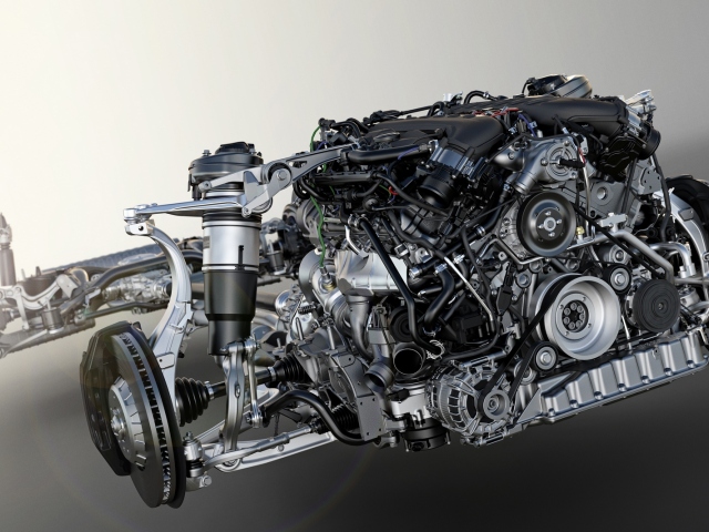 Bentley - motor 6,0 W12