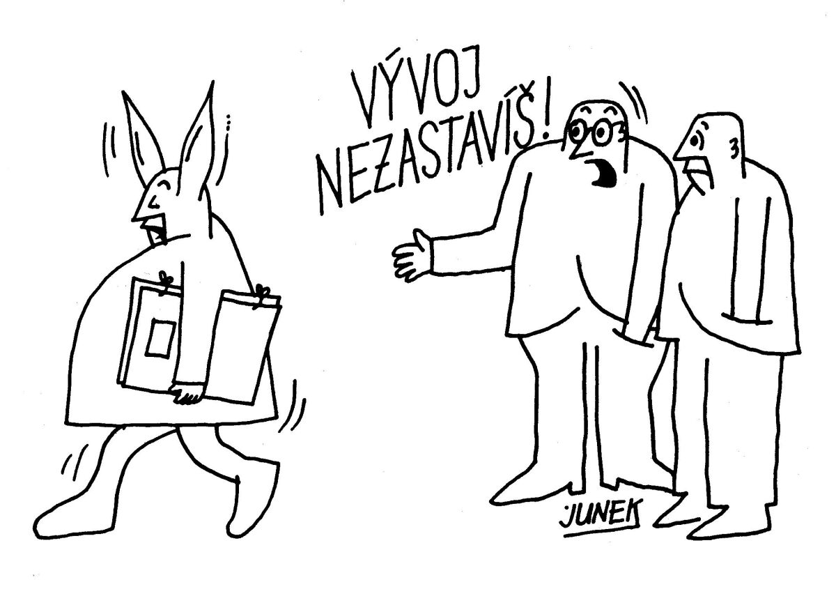 Dušan Junek - Karikatúra