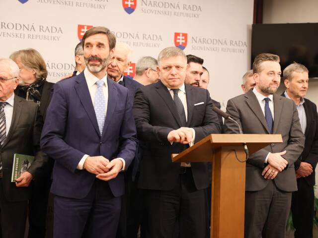Juraj Blanár, Robert Fico, Ľuboš Blaha