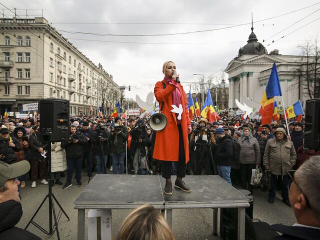 Moldavsko protest protivládny obavy Ukrajina Rusko uarus
